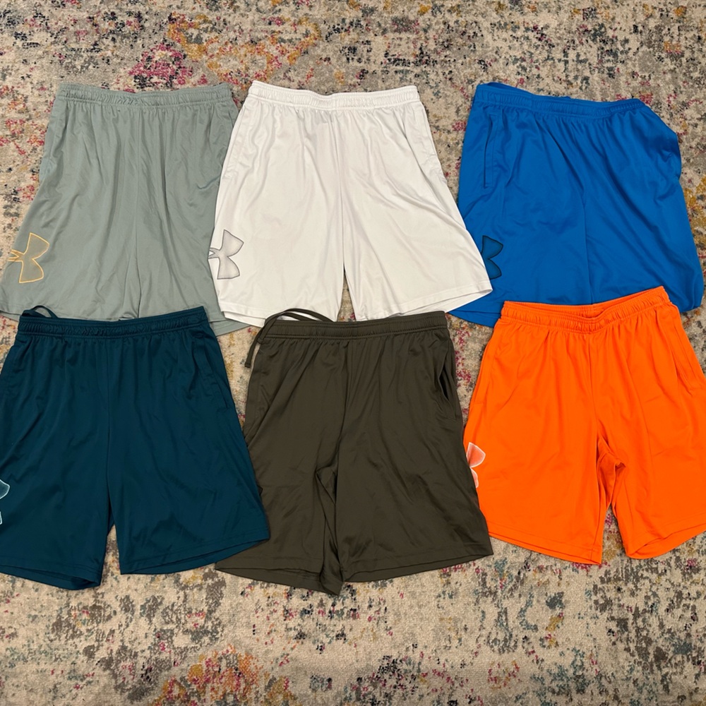 Under Armour Athletic Shorts x 6